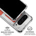 Poland Flag Distressed Google Pixel 10 Pro XL Clear Case